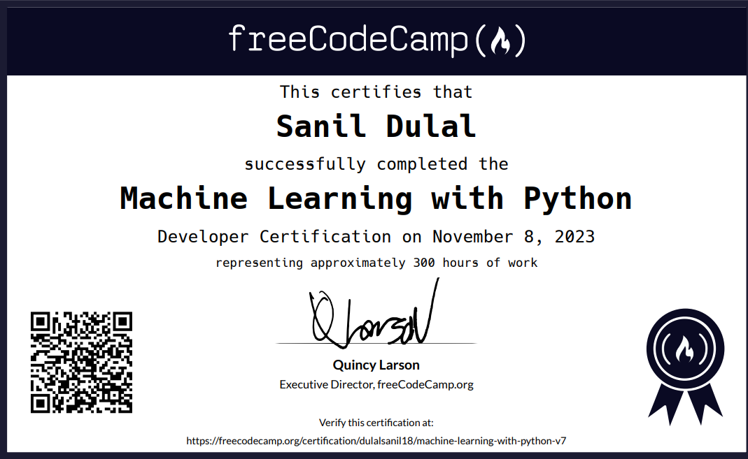 Machine Learning with Python